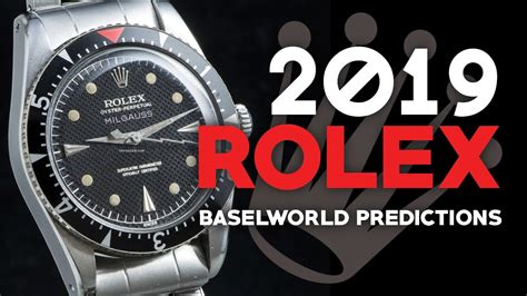 baselworld rolex 2019 predictions|Rolex Baselworld 2019 .